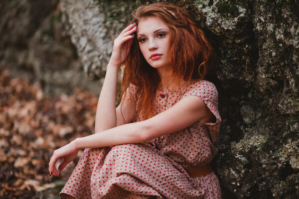 young redhead girl 
