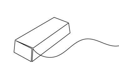 Altın çubuk sürekli finans konsept vektör çizimi