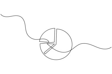 Siber güvenlik kavramları için sürekli satır sanatı içeren güvenlik ve gizlilik simgesi seti