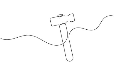 İşçi bayramı simgesi çizili stil işçileri sembol ve araç simgesini kutluyor