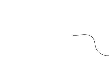 4k animasyon videosu çizen simge sürekli bir satırı kontrol et