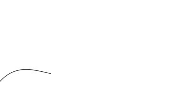 Soru işareti sürekli 4k animasyon videosu çizen bir satır