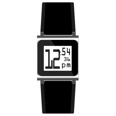 Beyaz bir arka plan üzerinde siyah askı ile elektrikli tekerlekler izle