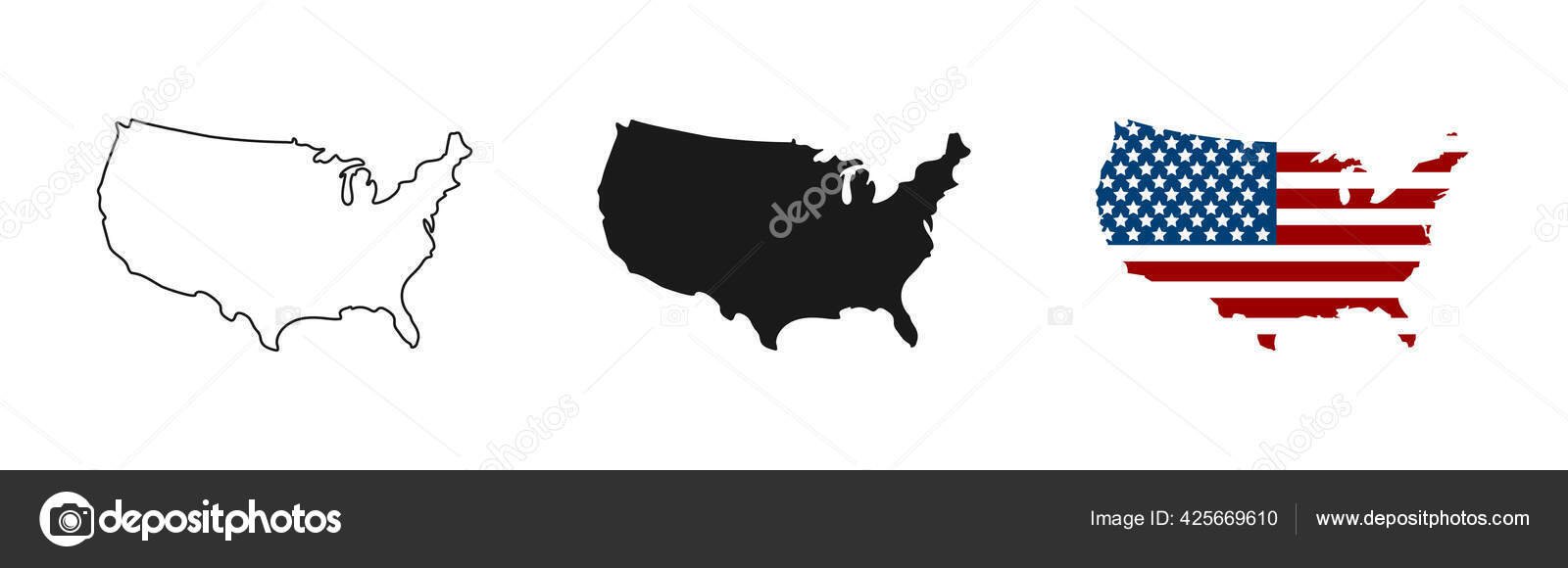 Usa Karte Usa Vektor Symbole Amerikanische Landkarte Karte Der Vereinigten Vektorgrafik Lizenzfreie Grafiken C Smile3377 425669610 Depositphotos