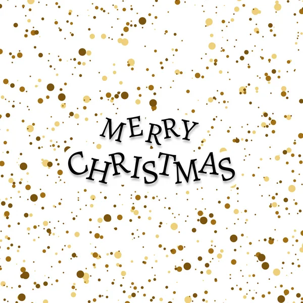 Feliz Mensaje Navidad Navidad Diseño Letras Aislado Cartel Bandera Navidad — Vector de stock
