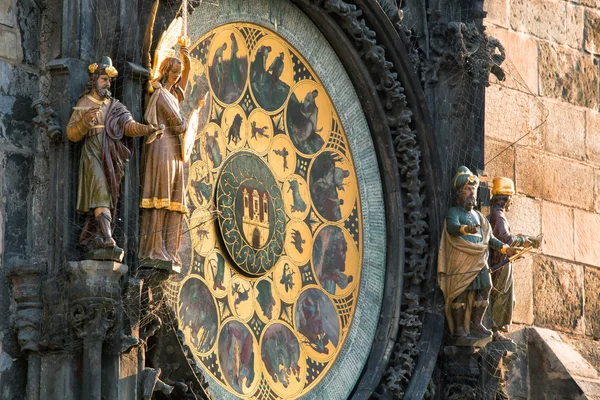Orloj na Staroměstské náměstí, Česká republika. — Stock fotografie
