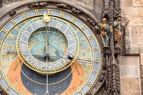 Orloj na Staroměstské náměstí, Česká republika. — Stock fotografie