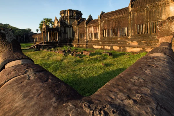 Άνγκορ Βατ - Αρχαιολογικό Πάρκο του ναού. Μνημείο της Καμπότζης — Φωτογραφία Αρχείου