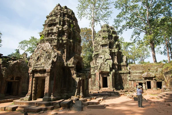 Ερείπια ναού Ta Prohm — Φωτογραφία Αρχείου