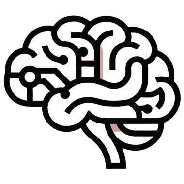 Beyin roketi fırlatma, yenilik ve zeka için yaratıcı bir kavram.