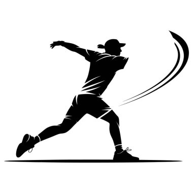 Bir tenis oyuncusu topa sert bir şekilde vuruyor.