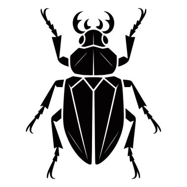 Böcek tasarımının grafiksel çizimi böcek entomolojisi vahşi yaşam temalarını betimliyor. Siyahlar doğal yaşamı dekoratif sanatsal yeteneklerle temsil ediyor.