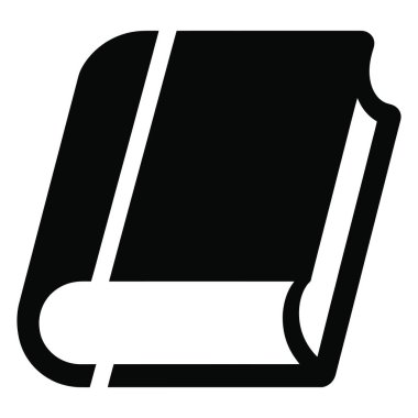 Kitap ikonu vektör illüstrasyon eğitimi belge eğitimi eğitimi