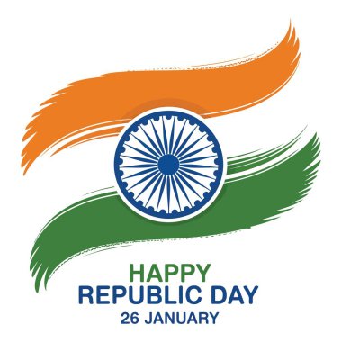 Ashoka tekerlekli üç renkli Hindistan bayrağınız kutlu olsun..