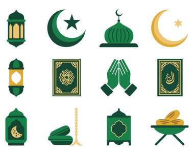 İslam kültür simgeleri ramazan ve bayram festivaline hazırlanıyor