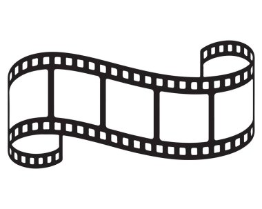 Film şeridi sineması fotoğraf kaseti klasik fotoğraf hikaye anlatımı illüstrasyonudur.