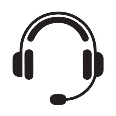 Mikrofonlu kulaklık. Merkezi ara. Sesi destekleyin. İletişim cihazı. Ekipman.