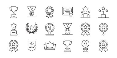 Kazananlara madalya ve kupa veriliyor. Rekabet ödülü ve başarı ödülleri. Şampiyon başarısı ve zafer töreni.