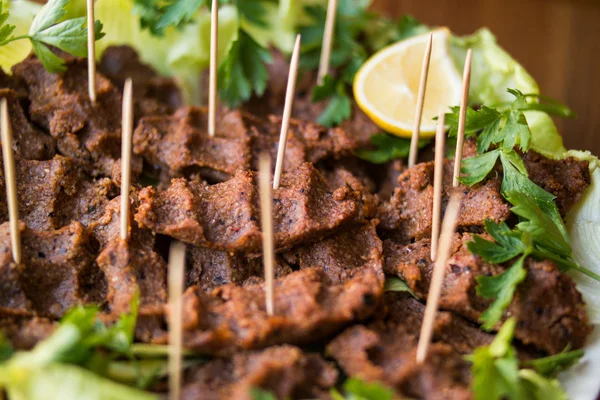 CIG kofte / Turks voedsel — Stockfoto