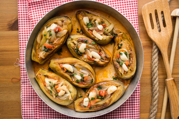 imam bayildi / Turkish traditional eggplant