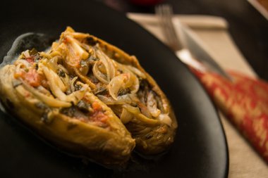 İmam bayildi / Türk geleneksel patlıcan