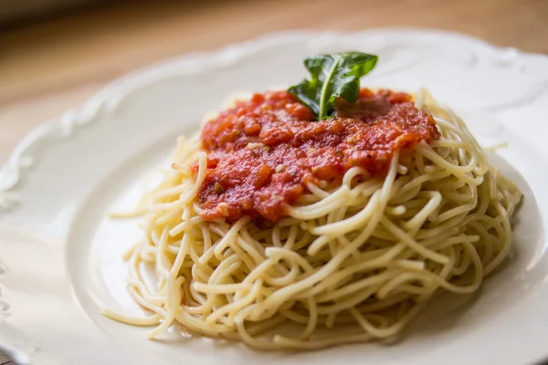 Espaguetis Boloñesa / Comida italiana —  Fotos de Stock