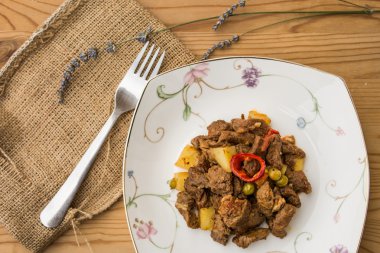 Tas kebabı / Türk et gıda.