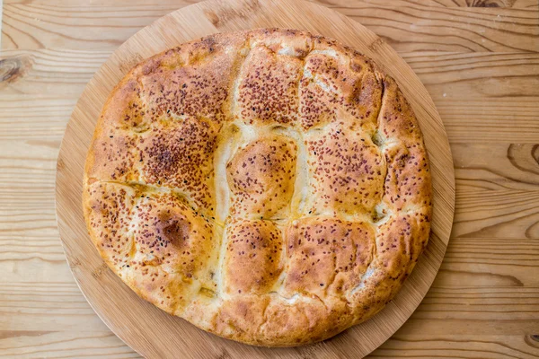 Türkischer Ramadan Pidesi. — Stockfoto