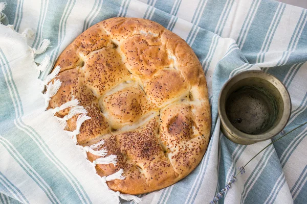 Türk Ramazan Pidesi. — Stok fotoğraf