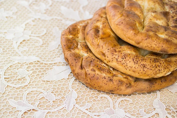 Turecké ramadánu Pidesi. — Stock fotografie