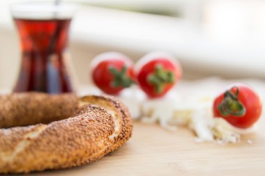 Simit çay / simit.
