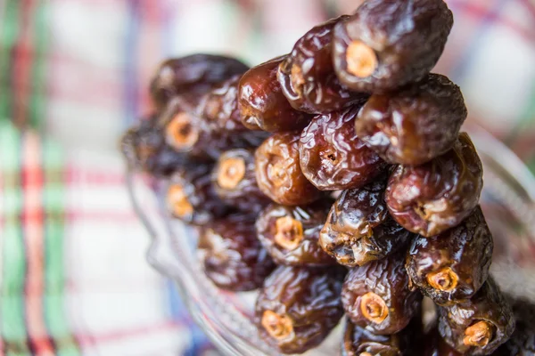 Buah kurma kering / makanan Medjool / Ramadhan . — Stok Foto