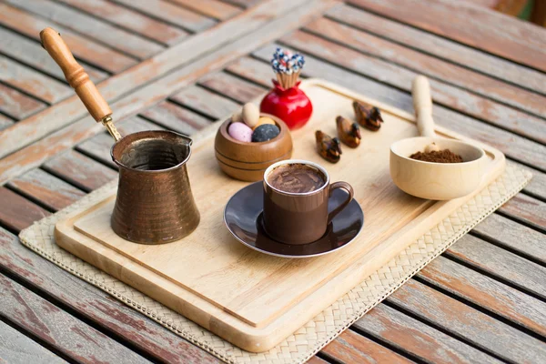 Turkish coffee concept. — Stock Photo, Image