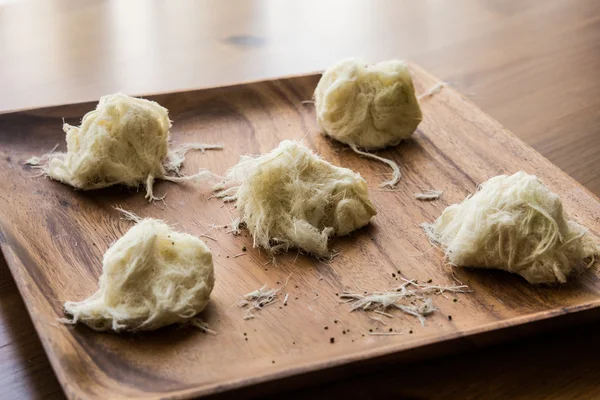 Turkish Traditional Dessert Pismaniye. — Stock Photo, Image