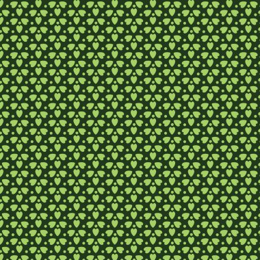 Tekstil ve dijital kağıt projeleri için ideal arka plan tekstil veya dijital kağıt projeleri için yinelenen bir tasarım içinde düzenlenmiş, biçimlendirilmiş kalpler ve küçük noktalar içeren yeşil, pürüzsüz bir desen.