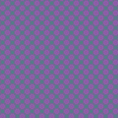 Tekrarlanan çiçek desenleri ile soyut bir arkaplan grafik tasarım projeleri için ince bir renk kombinasyonu ile tekstil görünümü oluşturur