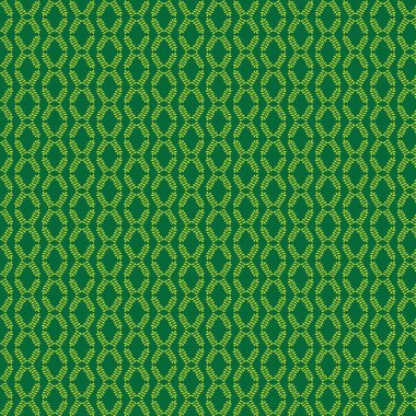 Yeşil arkaplanda tekrarlanan sarı yapraklar