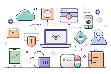 minimal düz vektör simgesi, temiz taslak, 2px vuruşu, basit geometri, yumuşak pastel renk paleti, beyaz arkaplan, gölge yok, doku yok, svg biçimi, merkezli kompozisyon