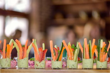 Restoran tatil masada sandviç