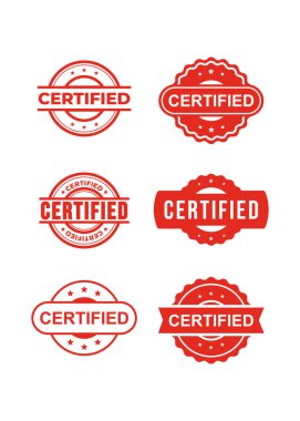 Onaylanmış pul simgesi çizimi