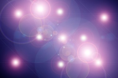 Dijital lens flare siyah arka plan yatay çerçeve sıcak ve soyut arka planda