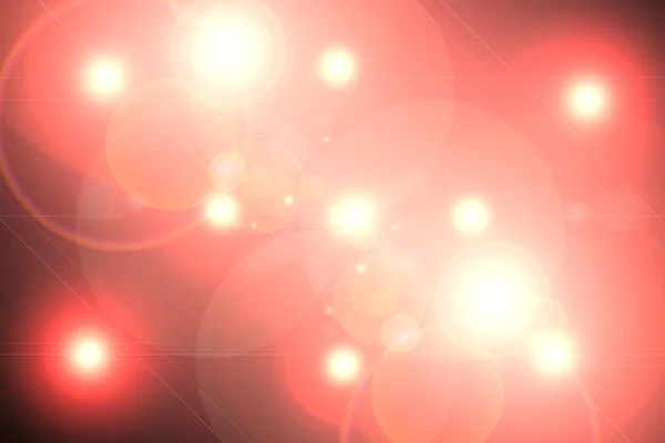 Dijital lens flare siyah arka plan yatay çerçeve sıcak ve soyut arka planda