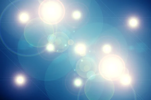 Dijital lens flare siyah arka plan yatay çerçeve sıcak ve soyut arka planda