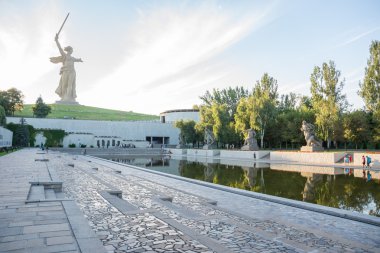 Mamaev kurgan. Kahraman şehir Volgograd, Rusya Federasyonu.