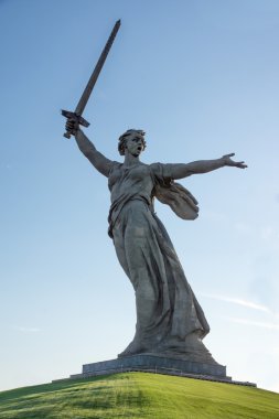Mamaev kurgan. Kahraman şehir Volgograd, Rusya Federasyonu.
