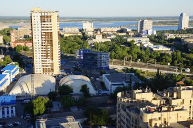 Volgograd, kahraman şehir manzarası