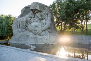 Mamaev kurgan. Kahraman şehir Volgograd, Rusya Federasyonu.