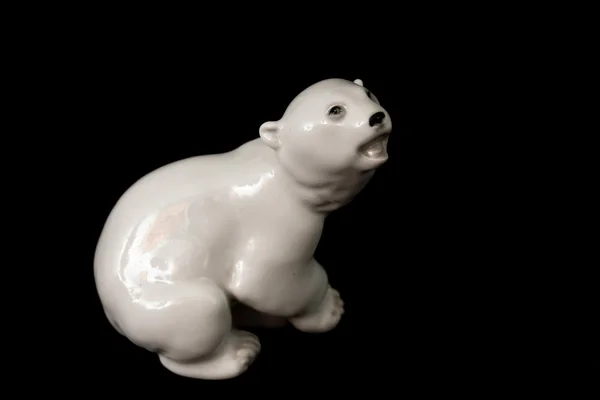 Figurinha de porcelana, lembrança de casa agradável . — Fotografia de Stock