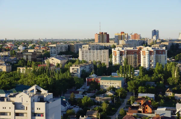 Вид Волгоград, місто-герой — стокове фото