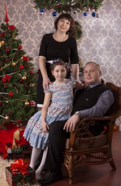 Noelden önceki gece. Bir aile